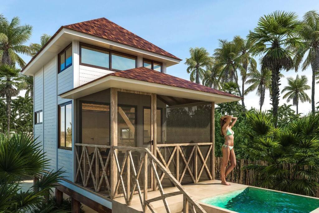 Tiny House Isla Mujeres Villa Exterior foto